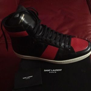 Saint Laurent worn once shoes
